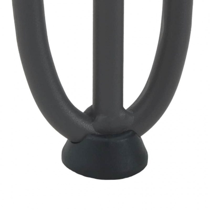 Nogi do stolika kawowego 4 szt. Antracyt 42 cm Stal lite