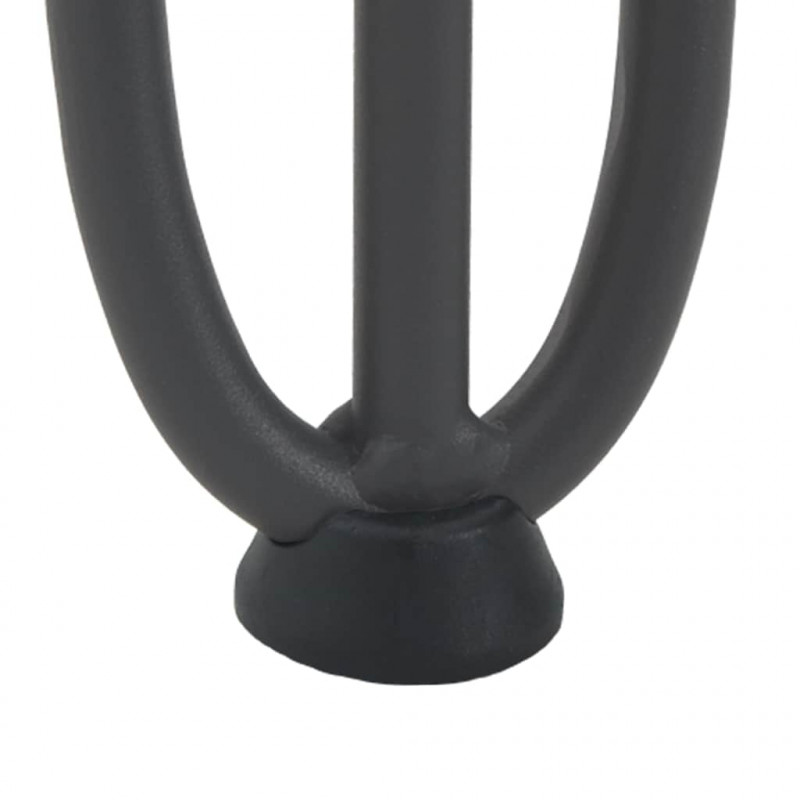 nogi wsuwkowe do stolików konsolowych do stolika konsolowego 4 szt. Antracyt 72 cm Stal lite