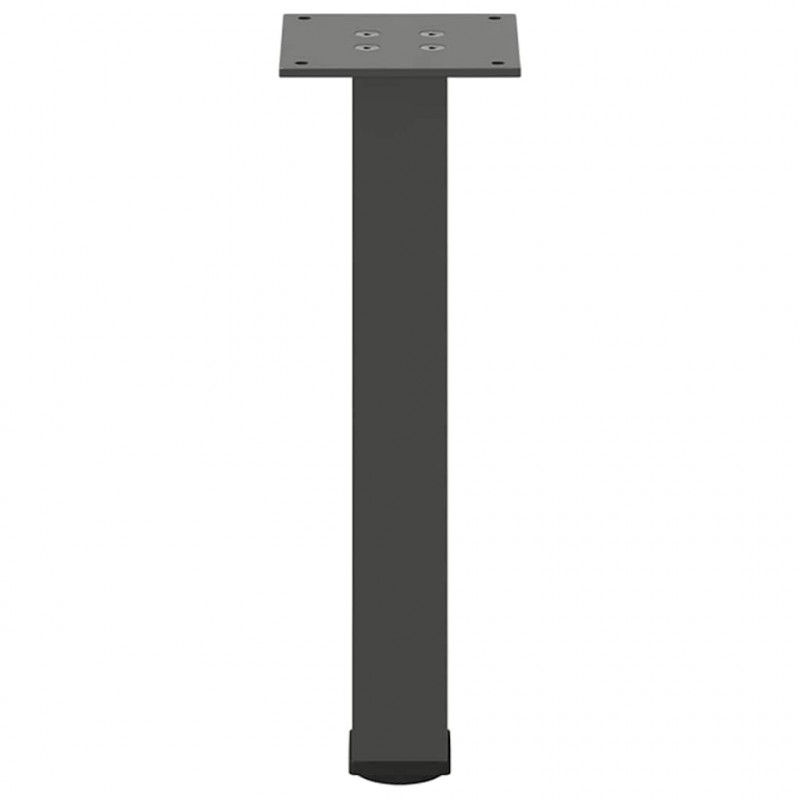 Nogi do stolika kawowego 4 szt. Antracyt 30-32 cm Stal