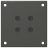 Nogi do stolika kawowego 4 szt. Antracyt 30-32 cm Stal