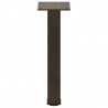 Nogi do stolika kawowego 4 szt. Naturalna stal 30-32 cm Stal