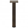 Nogi do stolika kawowego 4 szt. Naturalna stal 30-32 cm Stal