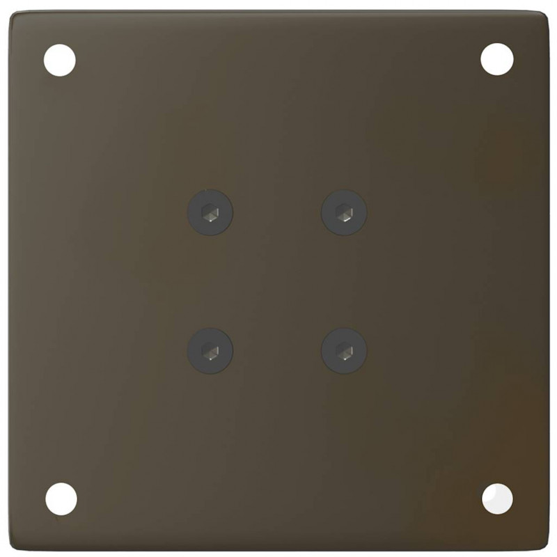 Nogi do stolika kawowego 4 szt. Naturalna stal 30-32 cm Stal