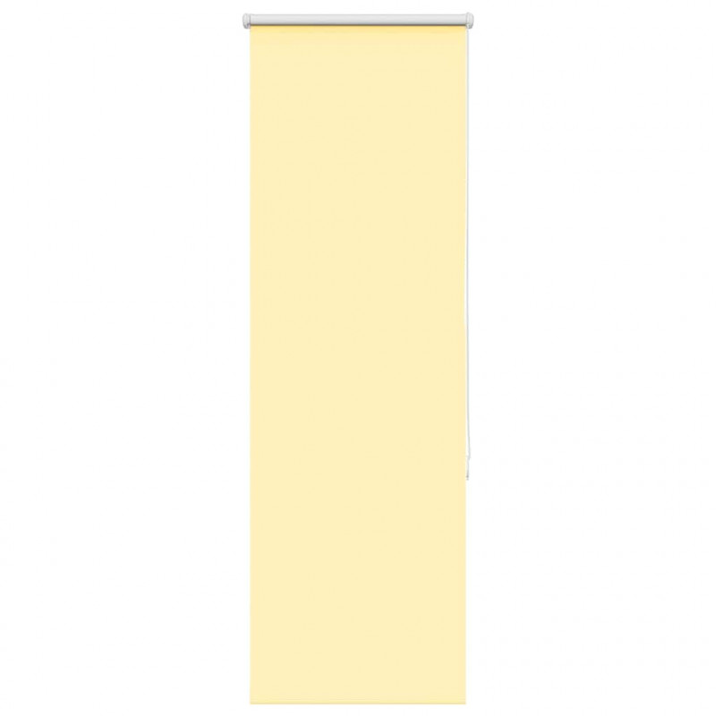 Roleta zaciemniająca Żółta 40x175 cm Szerokość tkaniny 35,7cm