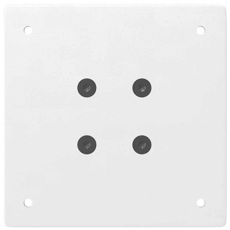 Nogi do stołu konsolowego 4 szt. Białe 72-74 cm Stalowe