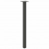 Nogi do stołu konsolowego 4 szt. Antracyt 72-74 cm Stal
