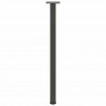 Nogi do stołu konsolowego 4 szt. Antracyt 72-74 cm Stal