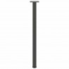 Nogi do stołu konsolowego 4 szt. Antracyt 72-74 cm Stal