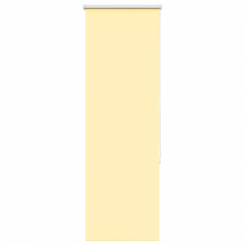 Roleta zaciemniająca Żółta 50x175 cm Szerokość tkaniny 45,7cm