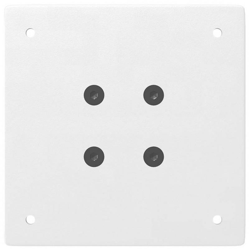 Nogi do stolika kawowego 4 szt. Białe 30-32 cm Stal