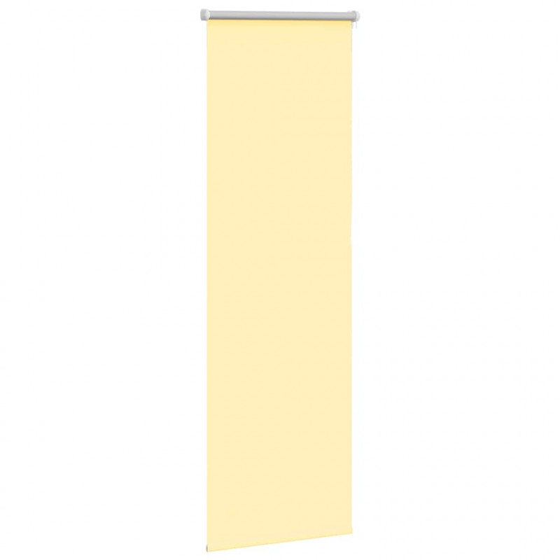 Roleta zaciemniająca Żółta 55x175 cm Szerokość tkaniny 50,7cm