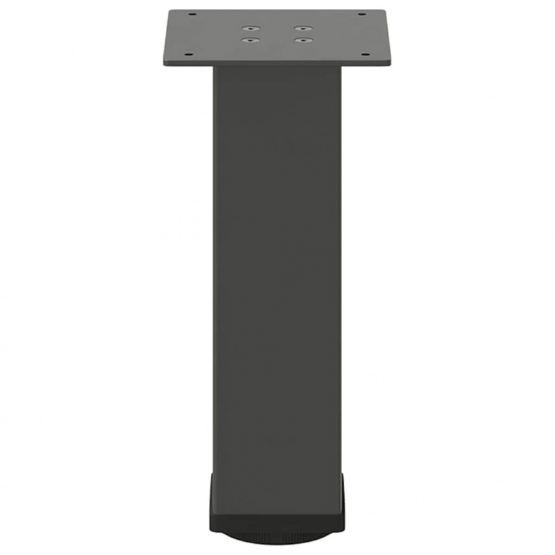 Nogi do stolika kawowego 4 szt. Antracyt 30-32 cm Stal