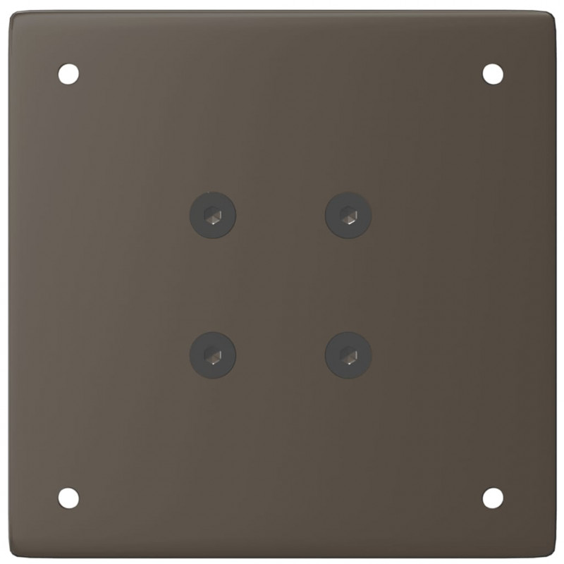 Nogi do stolika kawowego 4 szt. Naturalna stal 30-32 cm Stal