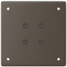 Nogi do stolika kawowego 4 szt. Naturalna stal 30-32 cm Stal