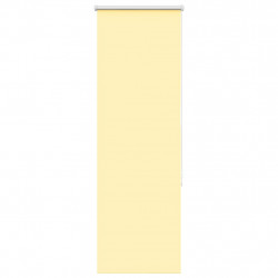 Roleta zaciemniająca Żółta 60x175 cm Szerokość tkaniny 55,7 cm