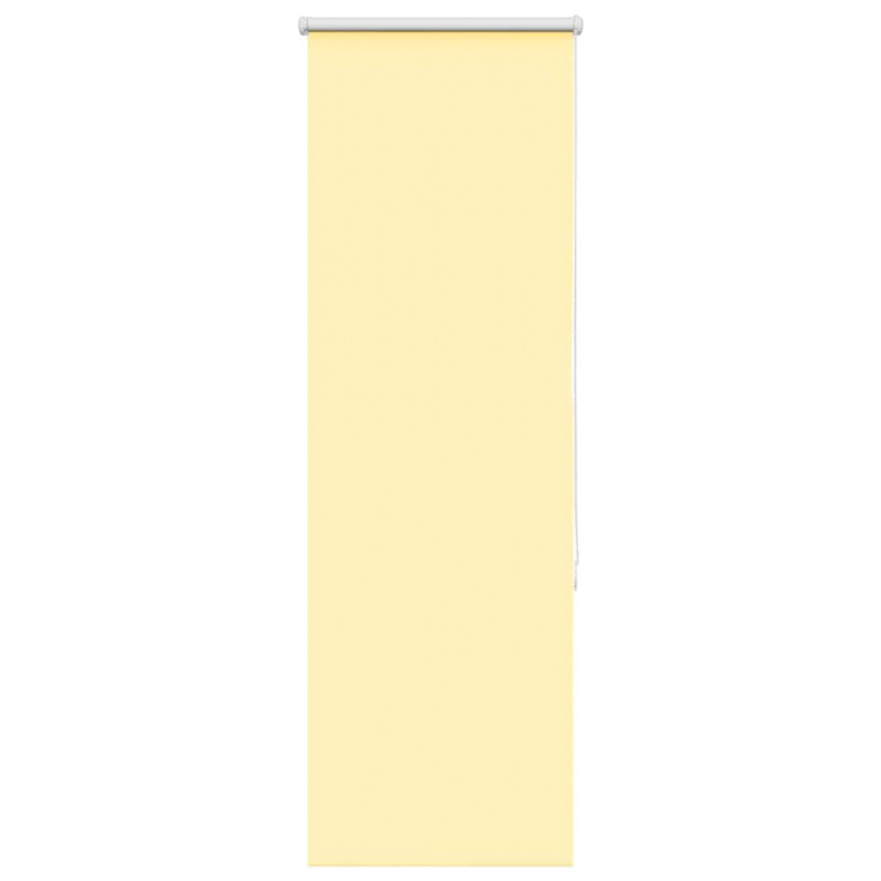 Roleta zaciemniająca Żółta 60x175 cm Szerokość tkaniny 55,7 cm