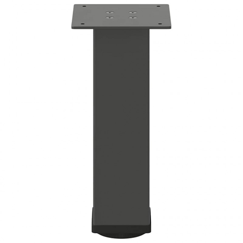 Nogi do stolika kawowego 4 szt. Antracyt 42-44 cm Stal