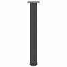Nogi do stołu konsolowego 4 szt. Antracyt 72-74 cm Stal