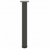 Nogi do stołu konsolowego 4 szt. Antracyt 72-74 cm Stal