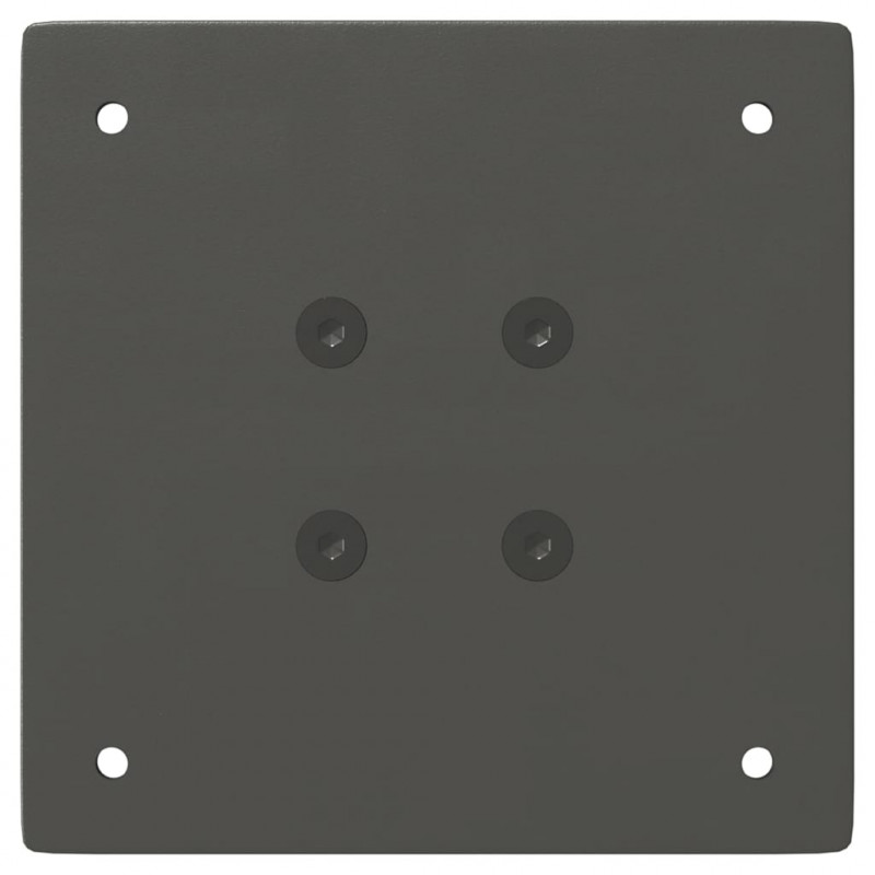 Nogi do stołu barowego 4 szt. Antracyt 90-92 cm Stal