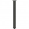 Nogi do stołu barowego 4 szt. Antracyt 100-102 cm Stal