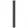 Nogi do stołu barowego 4 szt. Antracyt 110-112 cm Stal