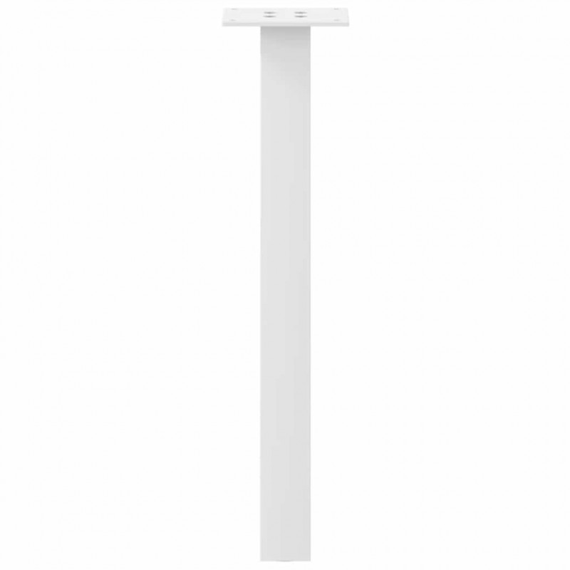 Nogi do stolika kawowego 4 szt. Białe 30 cm Stalowe