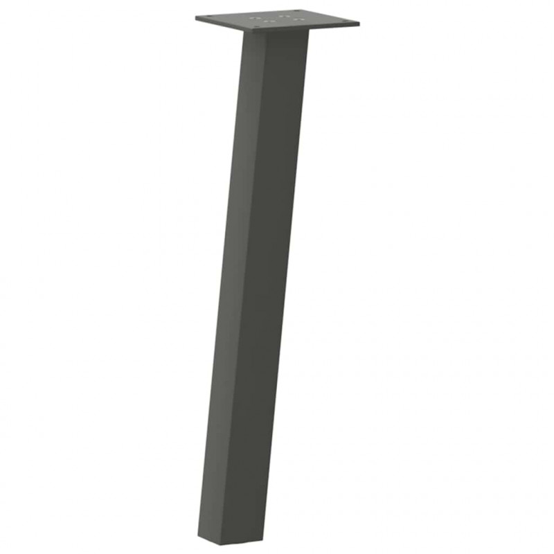 Nogi do stolika kawowego 4 szt. Antracyt 30 cm Stal