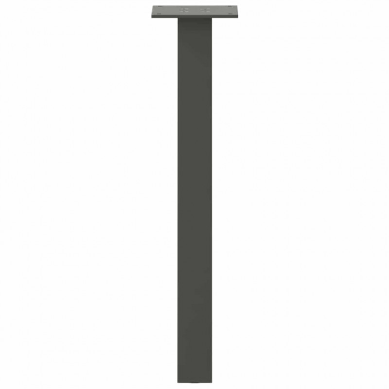 Nogi do stolika kawowego 4 szt. Antracyt 30 cm Stal
