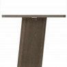 Nogi do stolika kawowego 4 szt. Naturalna stal 42 cm Stal