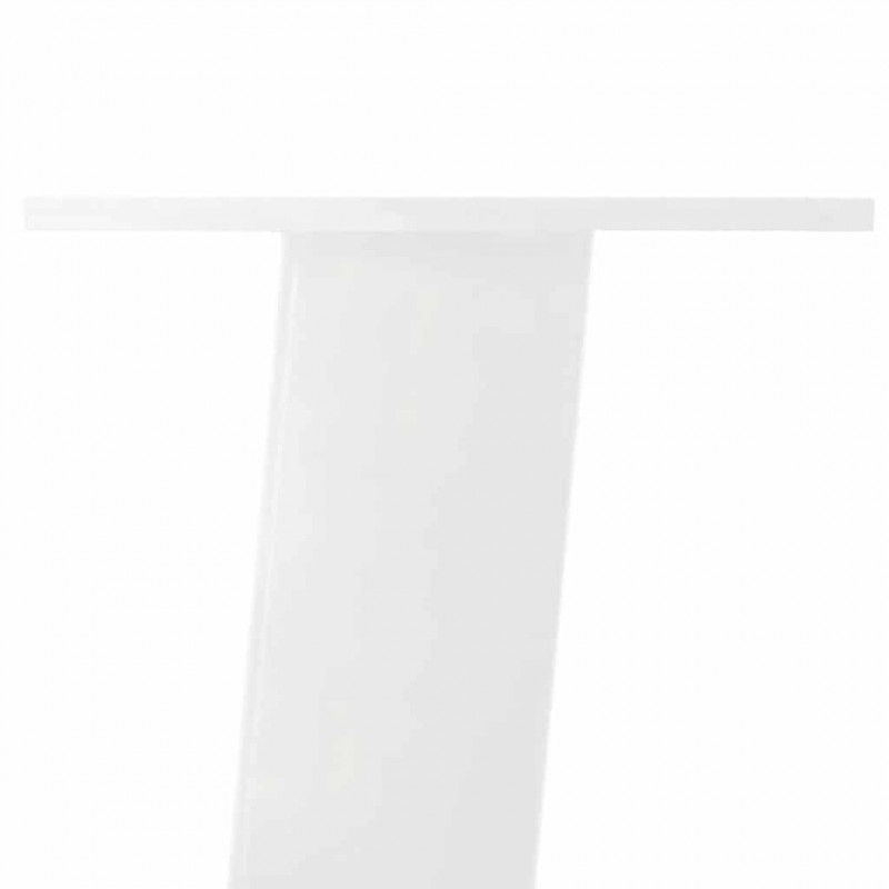 Nogi do stołu konsolowego 4 szt. Białe 72 cm Stalowe