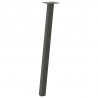 Nogi do stołu konsolowego 4 szt. Antracyt 72 cm Stal