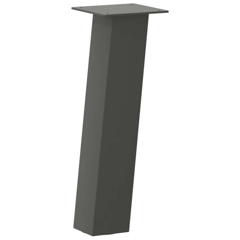 Nogi do stolika kawowego 4 szt. Antracyt 30 cm Stal