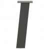 Nogi do stolika kawowego 4 szt. Antracyt 30 cm Stal