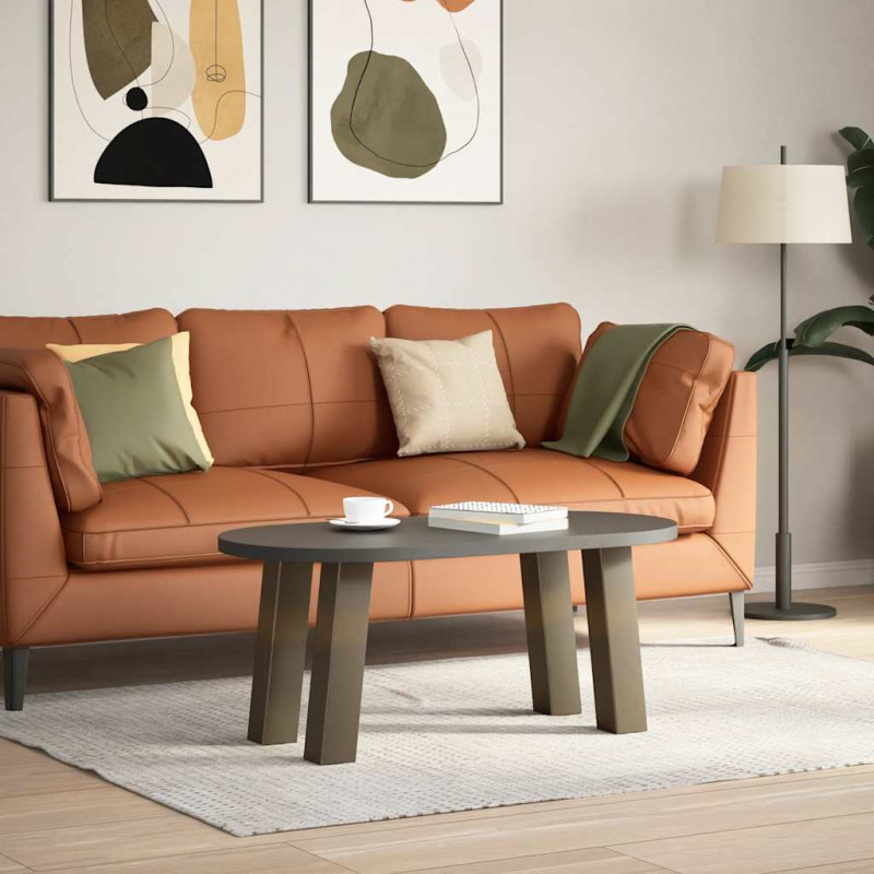 Nogi do stolika kawowego 4 szt. Naturalna stal 30 cm Stal