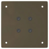 Nogi do stolika kawowego 4 szt. Naturalna stal 42 cm Stal