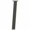 Nogi do stołu konsolowego 4 szt. Antracyt 72 cm Stal