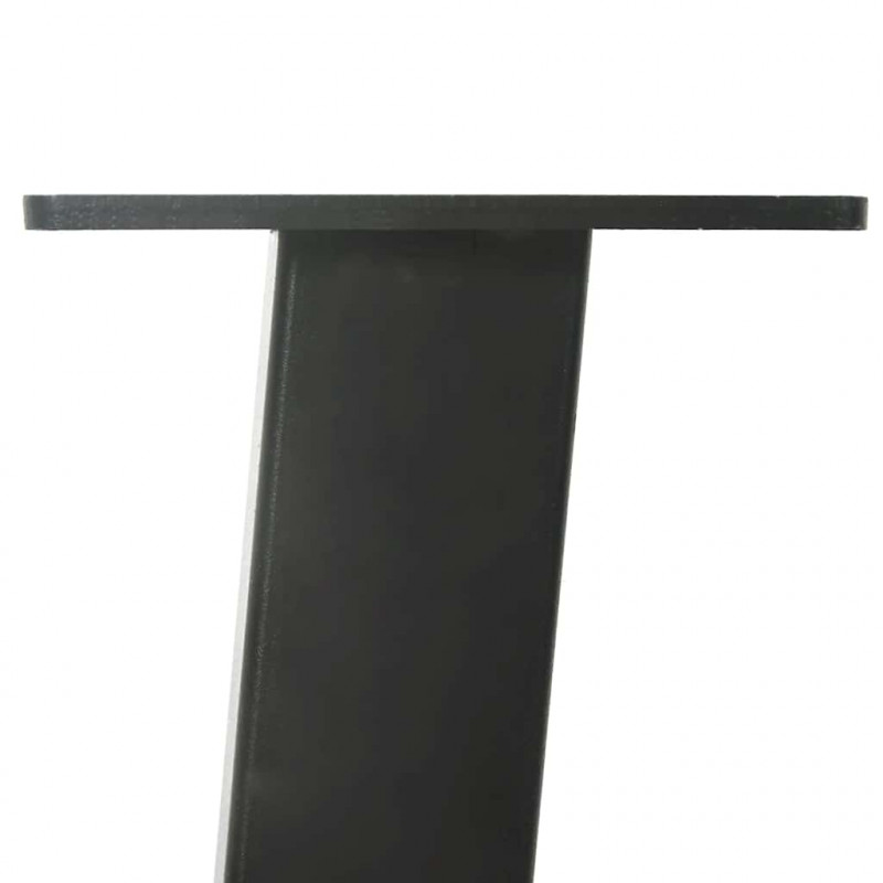 Nogi do stołu konsolowego 4 szt. Antracyt 72 cm Stal