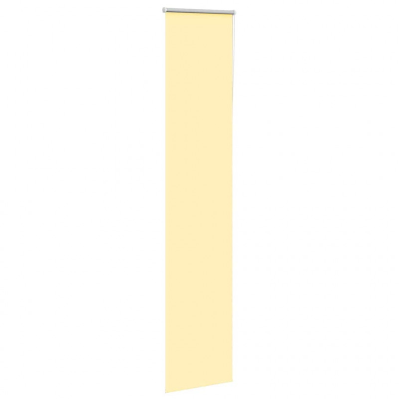 Roleta zaciemniająca Żółta 45x210 cm Szerokość tkaniny 40,7 cm