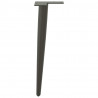 Nogi do stolika kawowego w kształcie stożka 4 szt. Antracyt 30-31 cm Stal