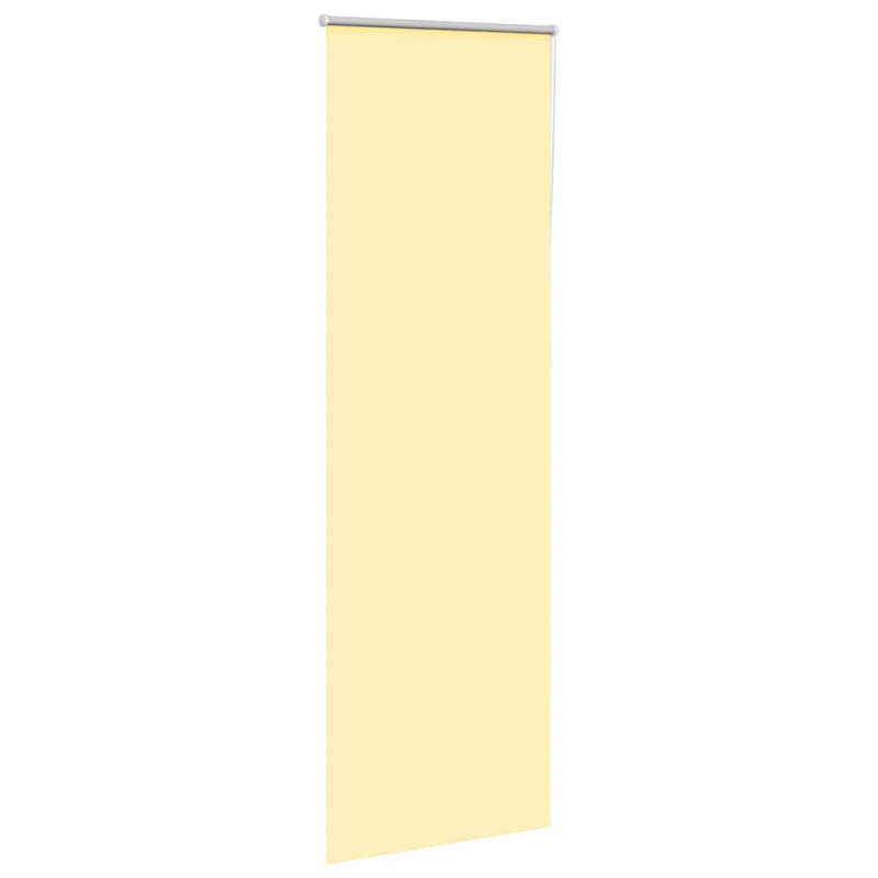 Roleta zaciemniająca Żółta 65x210 cm Szerokość tkaniny 60,7 cm