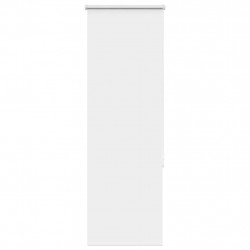 Roleta zaciemniająca biała 60x130 cm Szerokość tkaniny 55,7 cm