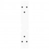 Nogi do stolika kawowego w kształcie litery V 2 szt. Białe 30x(30-31,3) cm Stal