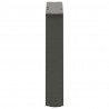 Nogi do stolika kawowego w kształcie litery V 2 szt. Antracyt 30x(30-31,3) cm Stal