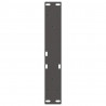 Nogi do stolika kawowego w kształcie litery V 2 szt. Antracyt 30x(30-31,3) cm Stal