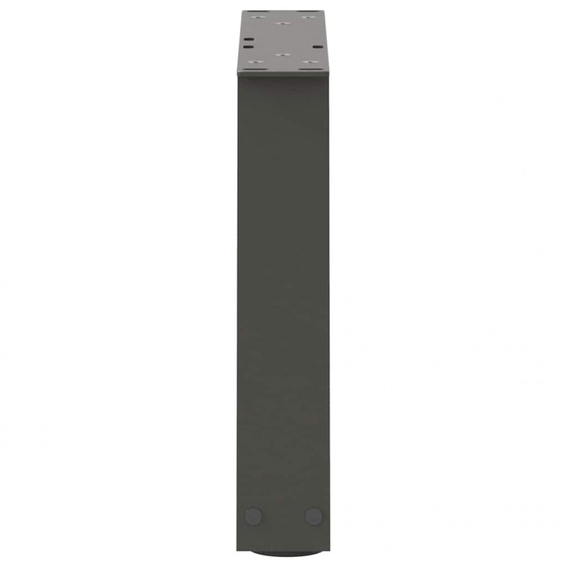Nogi do stolika kawowego w kształcie litery V 2 szt. Antracyt 40x(30-31,3) cm Stal