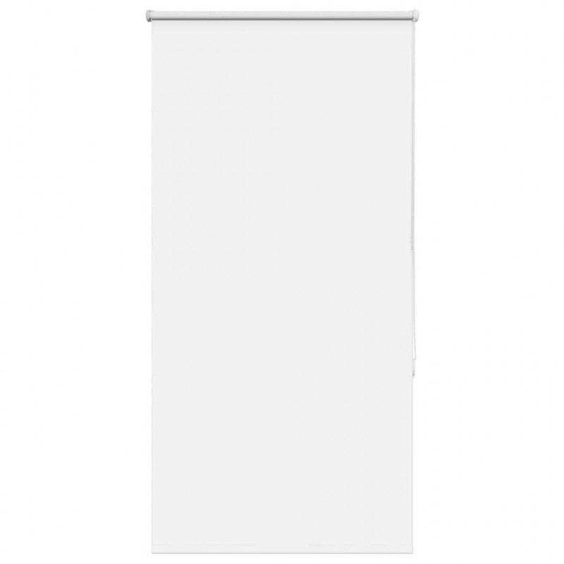 Roleta zaciemniająca biała 80x130 cm Szerokość tkaniny 75,7 cm