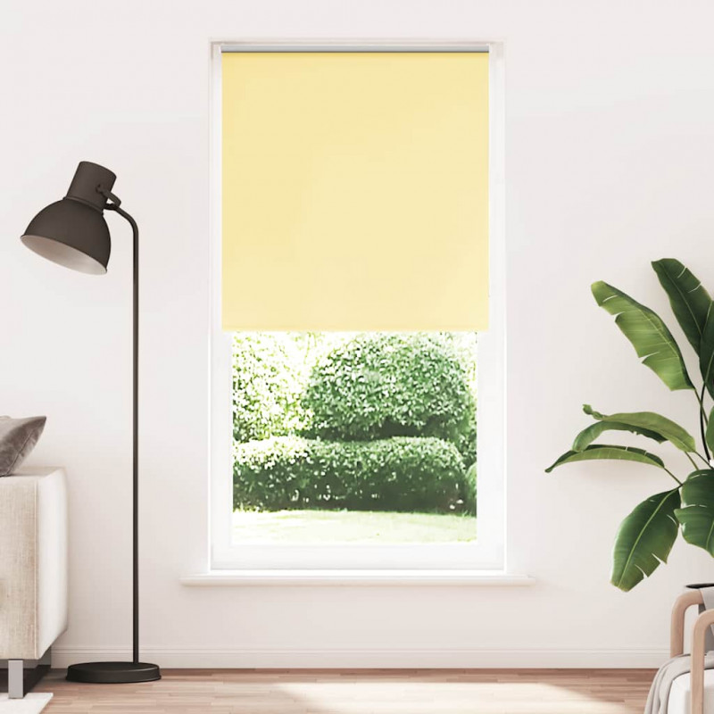 Roleta zaciemniająca Żółta 115x210 cm Szerokość tkaniny 110,7cm