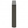 Nogi do stolika kawowego w kształcie litery V 2 szt. Antracyt 60x(30-31,3) cm Stal
