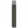 Nogi do stolika kawowego w kształcie litery V 2 szt. Antracyt 70x(30-31,3) cm Stal